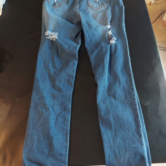 Junior Denim Ripped, Blue Republic Jeans Size 5 Juniors - Picture 11 of 16